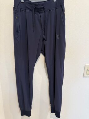 Bauer Men's Dark Navy Performance Joggers with Drawstring